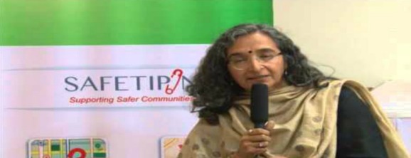 Anju D. Pandey at SafetiPin Mobile Safety App launch