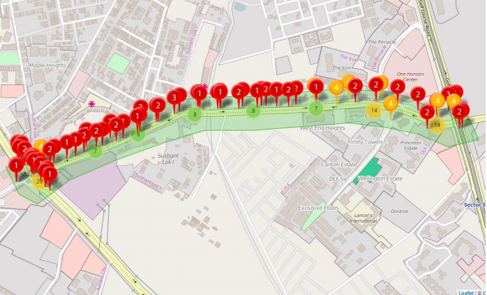 Safety Audit Report: ST. THOMAS MARG, GURGAON