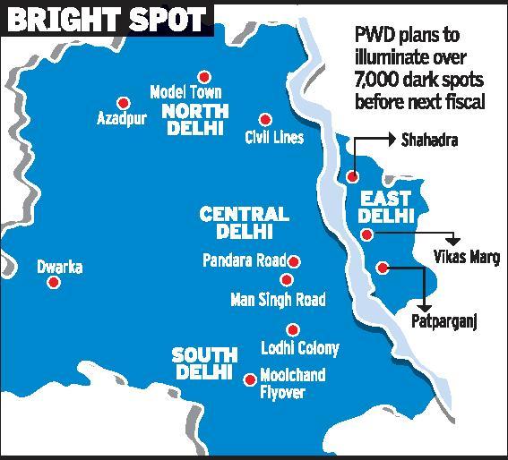 Delhi government to light up 7483 dark spots identified by SafetiPin by March 2017