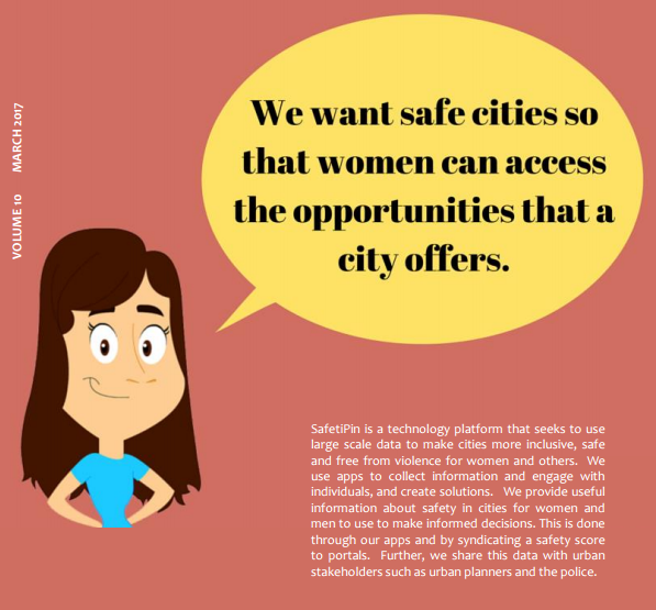 SafetiPin Newsletter - March 2017 Edition