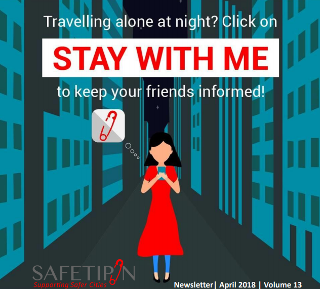 SafetiPin Newsletter - April 2018 Edition